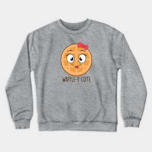 Waffle-y-cute Crewneck Sweatshirt